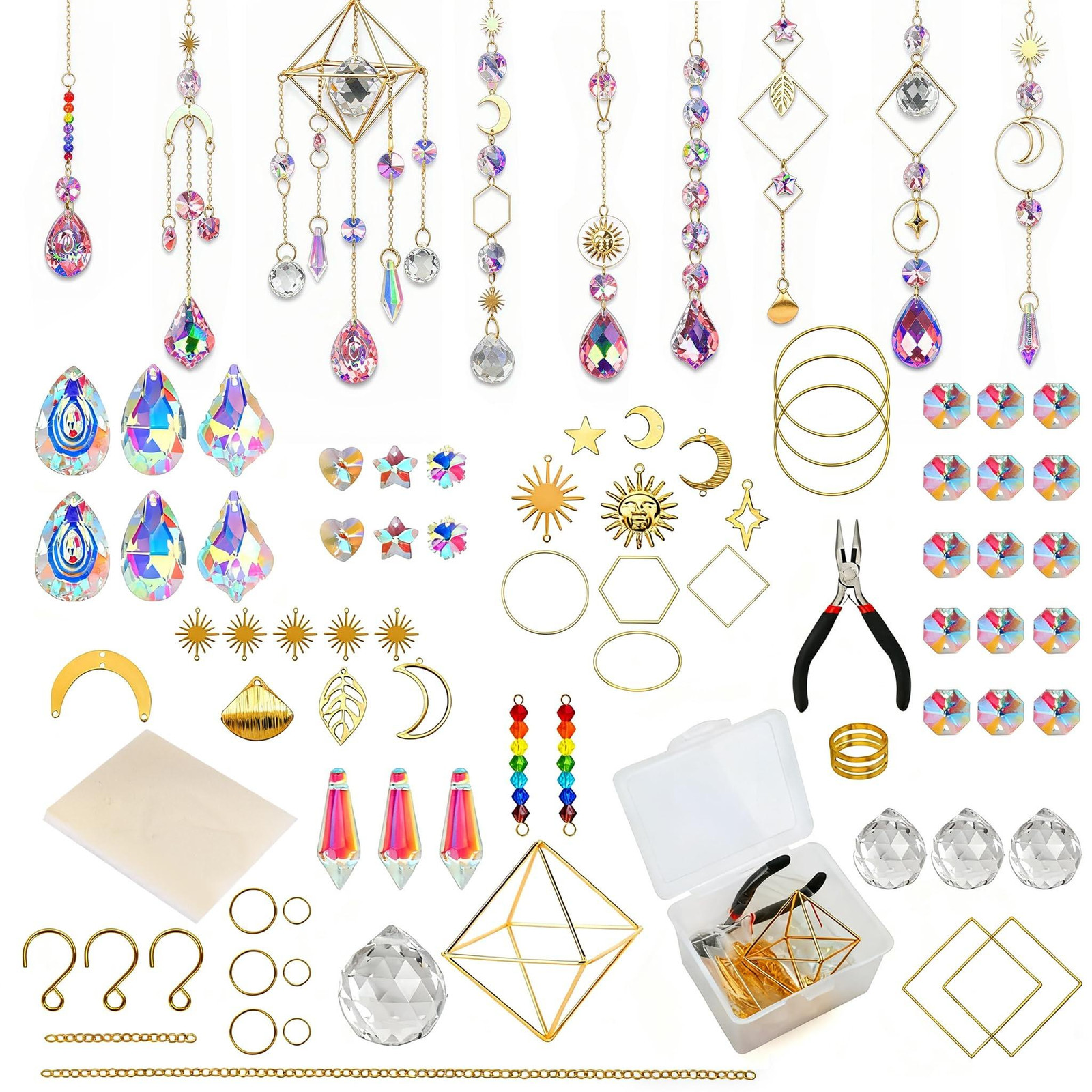 Solidchoice 400-delige Kristal Craft Set voor Zonvangers