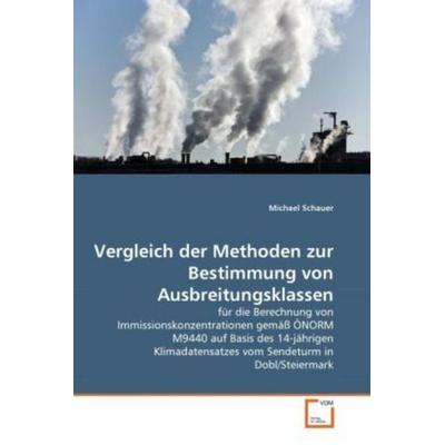 Schauer, M: Vergleich der Methoden zur Bestimmung von Ausbre, Taschenbuch von Michael Schauer, VDM, 978-3-639-29904-5
