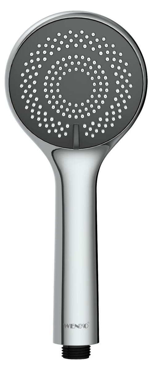 WENKO Douchekop Watersaving rond chroom Ø 9,6 cm