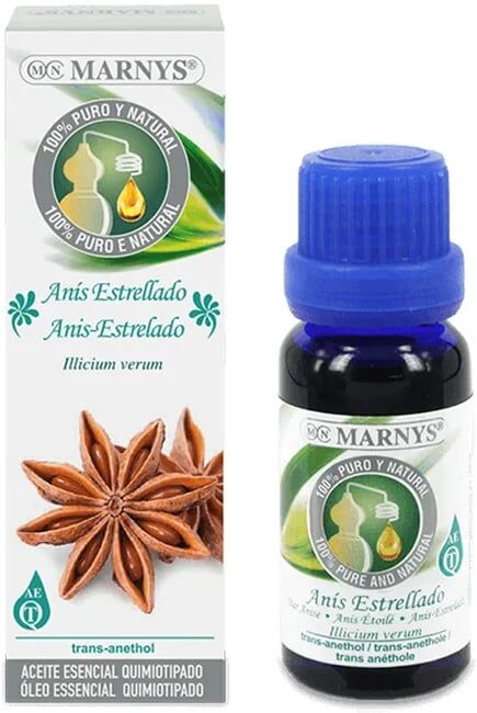 Marnys ACEITE ESENCIAL QUIMIOTIPADO DE ANÍS ESTRELLADO 15ml
