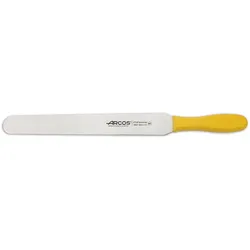 Arcos Serie 2900 - Spatel - 300 mm NITRUM Klinge aus rostfreiem Stahl - Griff aus gespritztem Polypropylen - Farbe Gelb
