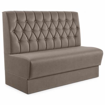 RIVOR Möbel Dinerbank Elegance 190 cm Samt Avelina Braun 9811