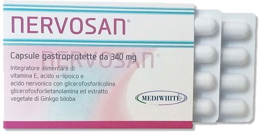 MEDIWHITE Srl Nervosan, 24 Capsule