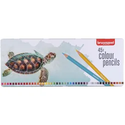 Bruynzeel, Malstifte, Buntstifte Schildkr”te, 45er Metalletui (45x)