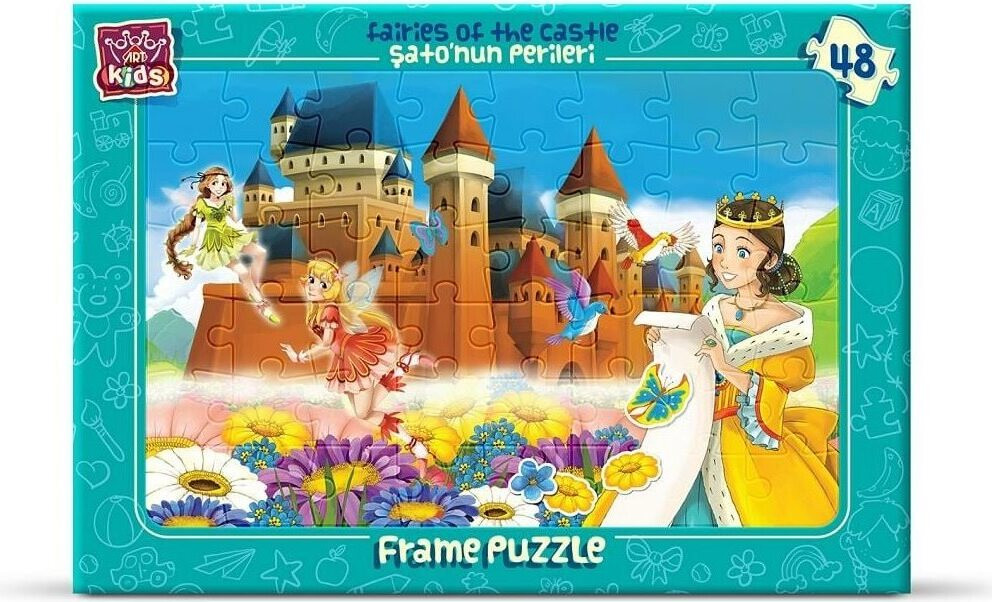 ART PUZZLE Puzzel Kastelenfeeën, 48 stukjes