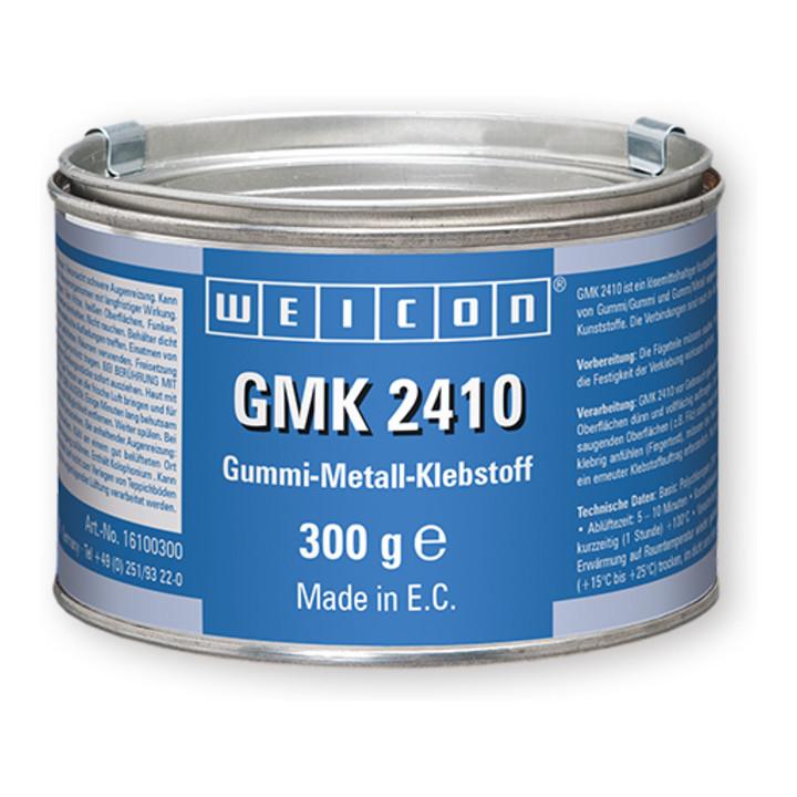 WEICON GMK 2410 Kontaktklebstoff, haftstarker und schnellhärtender 1K Gummi-Metall-Kleber, 0,3 kg, braun (16100300)