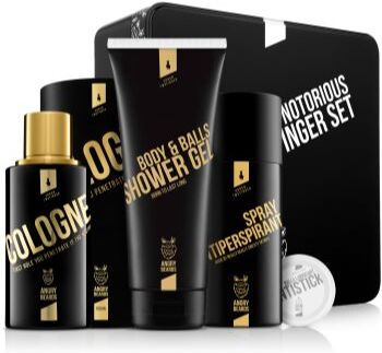 Angry Beards Urban Twofinger Notorius Set coffret para homens . Urban Twofinger Notorius Set
