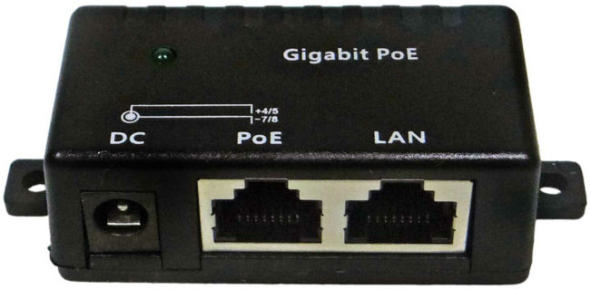 Homeway Injecteur PoE Gigabit 1 port HW-INAPPOEGB1 (4548715)