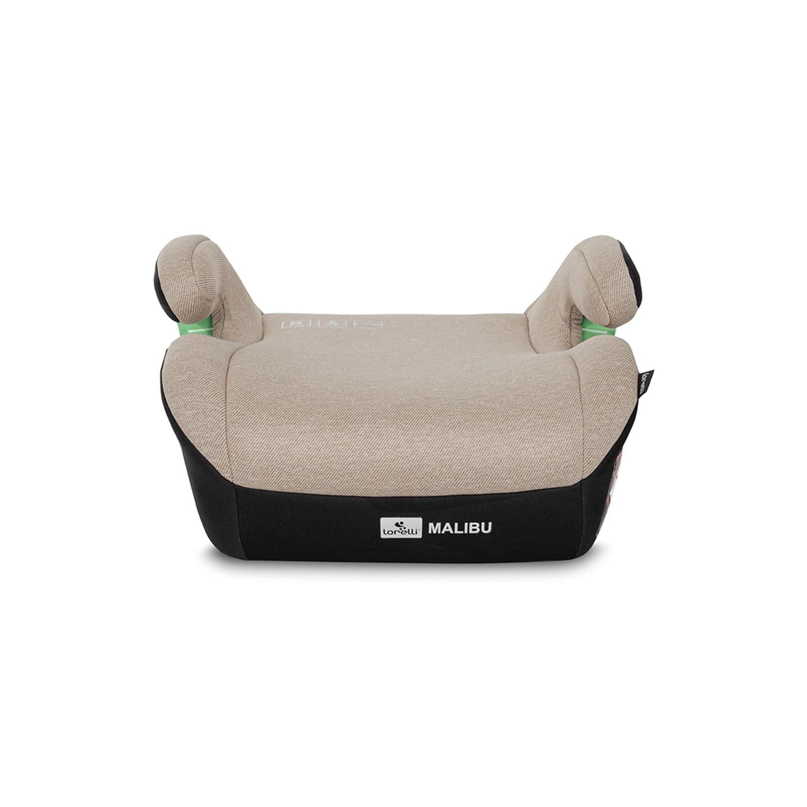 Lorelli Kindersitzerhöhung Malibu 125-150cm Isofix abnehmbarer Bezug Armlehne beige