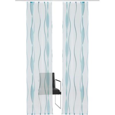 OTTO home "Dimona" Klettschiene 2 Stk. tlg. 2-er Set, Fertiggardine, mit Befestigungszubehör, Wellen