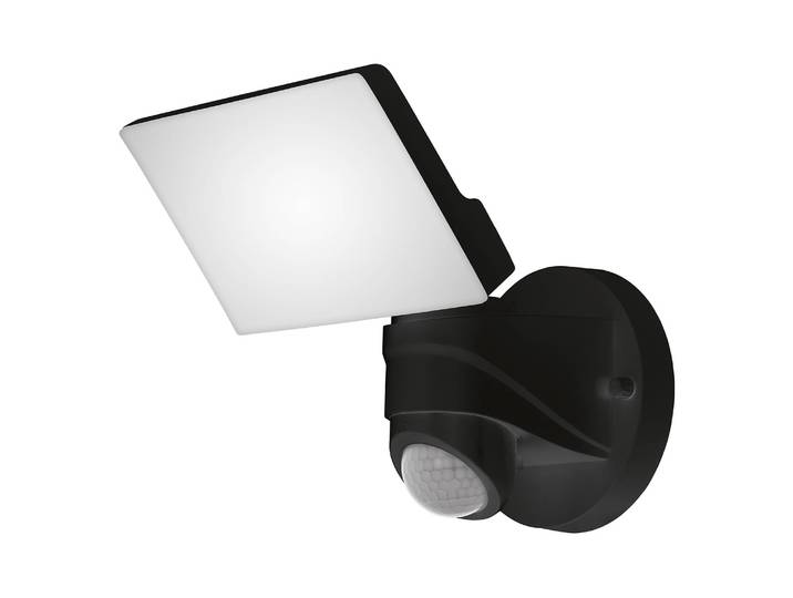 LED-Außenwandleuchte Pagino II 18 x 26 x 16cm Schwarz/Schwarz