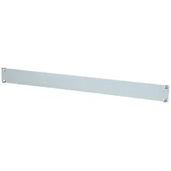 Apra 19"-Blindplatte, 1HE, Serverschrank Zubehör, Grau