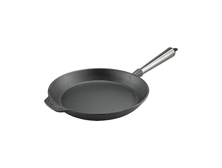 Carl Victor - Bratpfanne Gusseisenpfanne 24 cm mit Edelstahlgriff