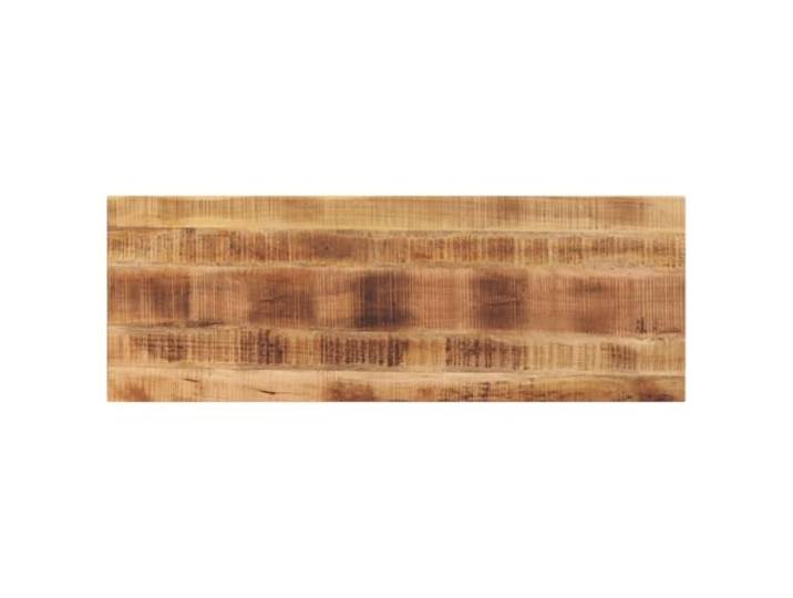 HGPOTUY Tischplatte 160x50x2,5 cm Rechteckig Raues Massivholz Mango Mangoholz, robust, langlebig, rustikales Design, Essbereich, gewerbliche Nutzung, feucht abwischbar