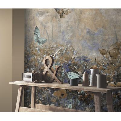 Fototapete FASHION FOR WALLS "Magic Meadow", beige, B:1,5m L:2,7m, Vlies, Tapeten, Phthalate frei