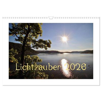 Lichtzauber 2026 (Wandkalender 2026 DIN A3 quer), CALVENDO Monatskalender