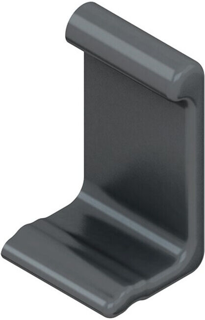 Niedax Bouchon de protection droit SKRWR 50 noir PVC souple (SKRWR 50)