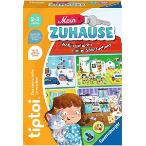 tiptoi Lernspiel 00196, Mein Zuhause, ab 2 Jahre, 1-4 Spieler, zur Sprachförderung