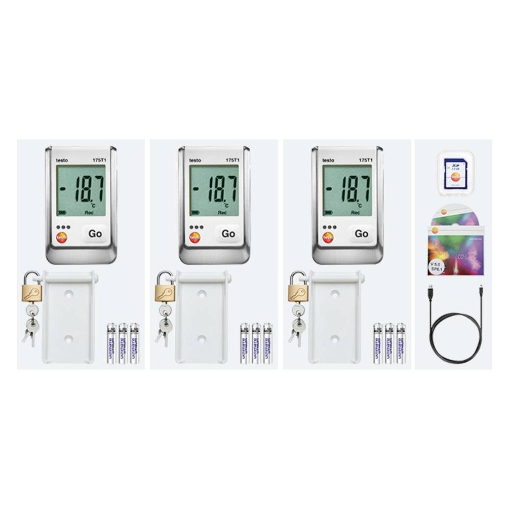 Testo 175 T1 Set - Temperatur-Logger-Set (0572 1750)