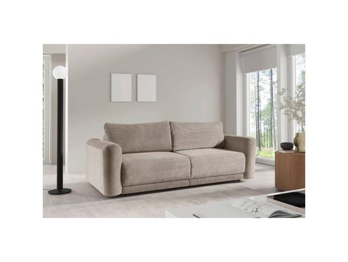 Schlafsofa Norman Beige B: 252cm