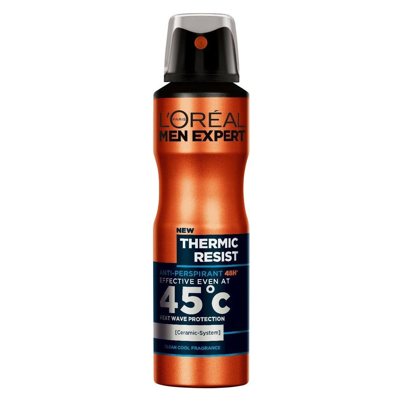 L'Oréal Paris L'Oreal - Men Expert Thermic Resist Anti-Perspirant Deodorant Spray 150Ml (Spray, 150 ml) (32911732)