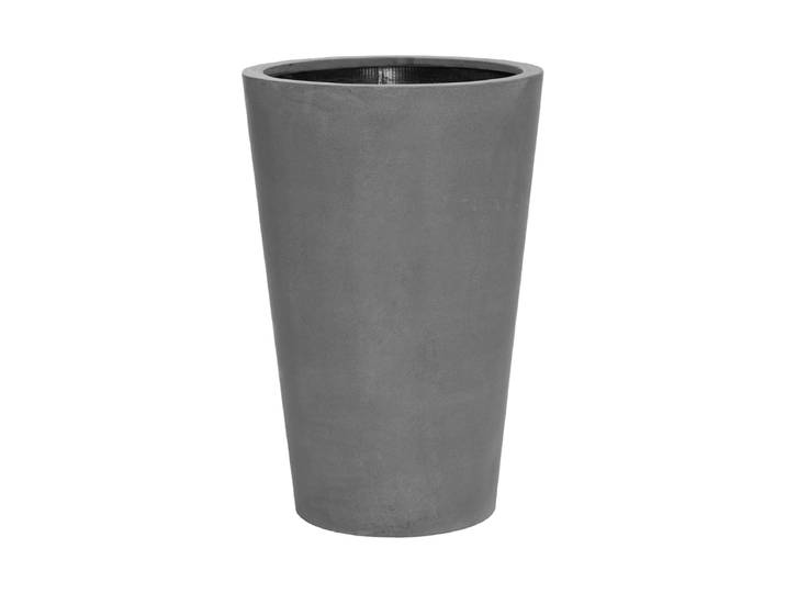 Hochwertiger In-/Outdoor Blumentopf „Natural Belle“ Grau Ø 47 x 70 cm Pottery Pots