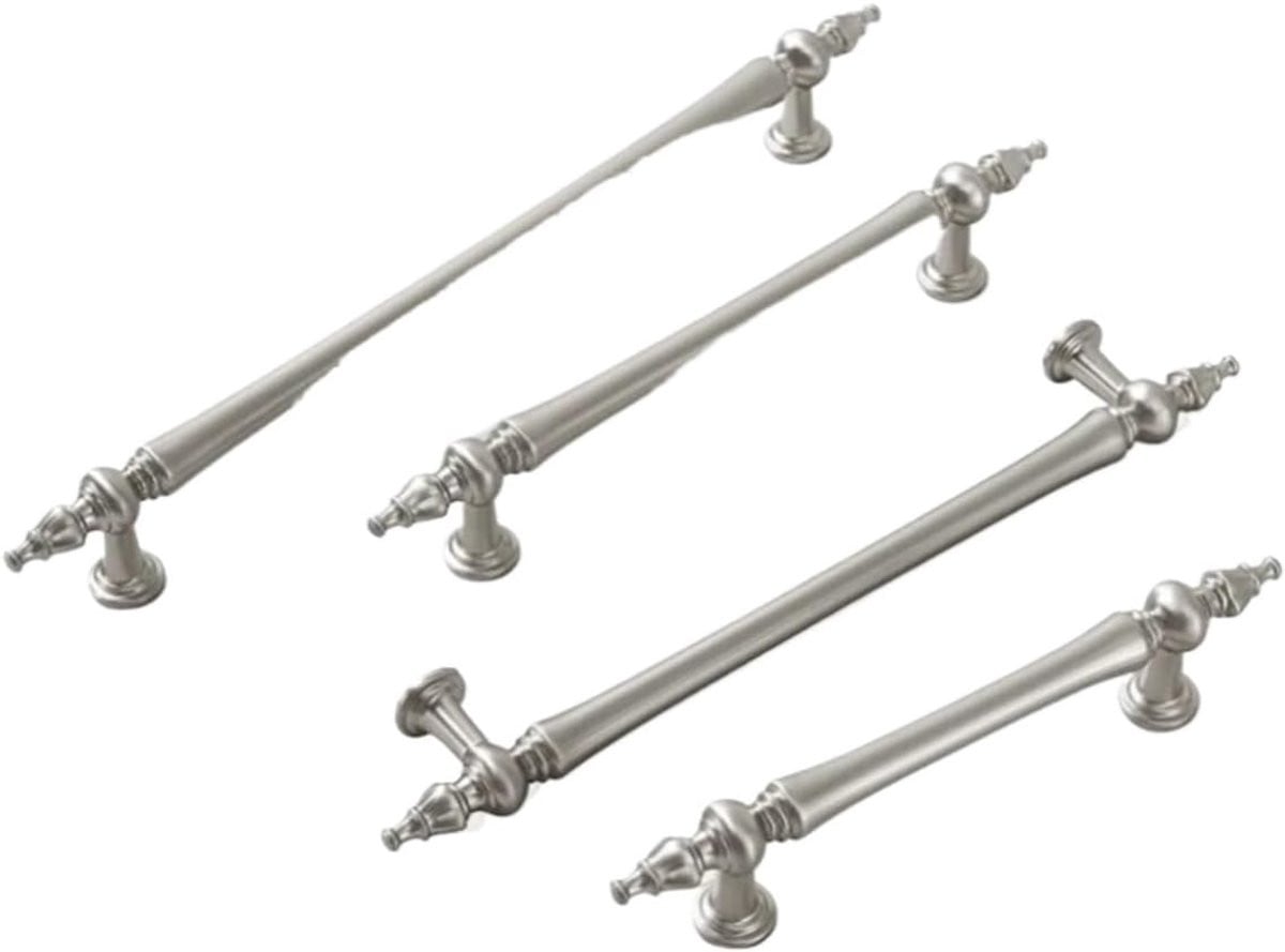 Meubelgrepen Geborsteld Nikkel Zilverkleurig 32 mm
