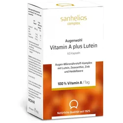Sanhelios Augenwohl Vitamin A Plus Lutein Kapseln 60 St Kapseln