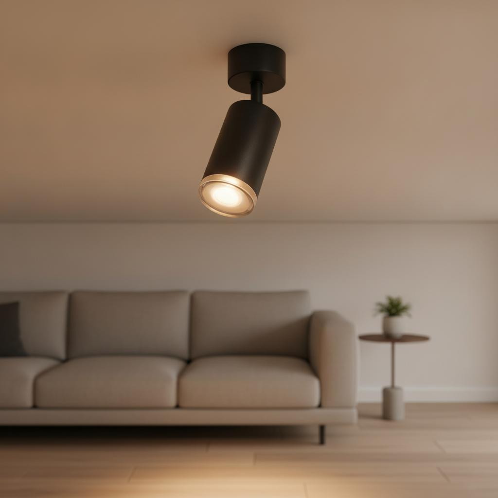 Lyora Opbouwspot Mao enkel zwart