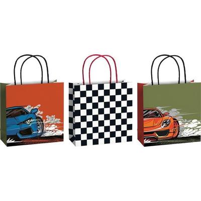 Geschenktaschen 20x8cm Schorsch rot