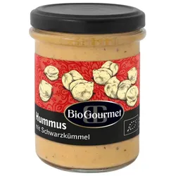 BioGourmet Hummus mit Schwarzkümmel bio