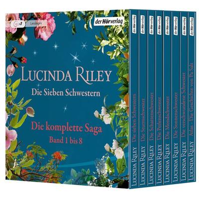 Die Sieben Schwestern-Saga (1-8) - Lucinda Riley,Harry Whittaker, Audio, 9783844552157