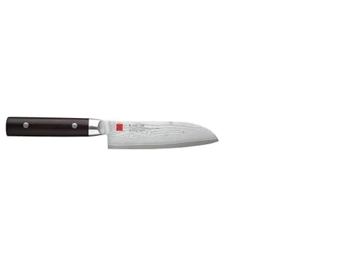 KASUMI Santoku Messer, 13 cm, Serie Damast