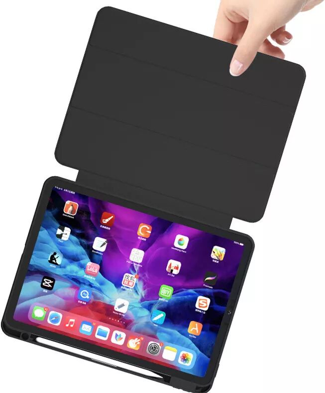 INF Magnetische Hülle mit Standfunktion iPad Pro 12.9 2018/2020/2021