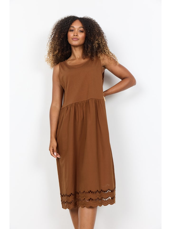soyaconcept Kleid in Hellbraun - S