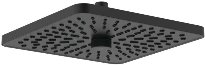 Ideal Standard Idealrain Kopfbrause BE225XG 2 Funktionen, Ø 26x26cm, eckig, 8 l/min, Eco, silk black matt