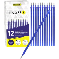 ONLINE® magiXX L Gelschreiberminen 0.7 mm Schreibfarbe: Blau