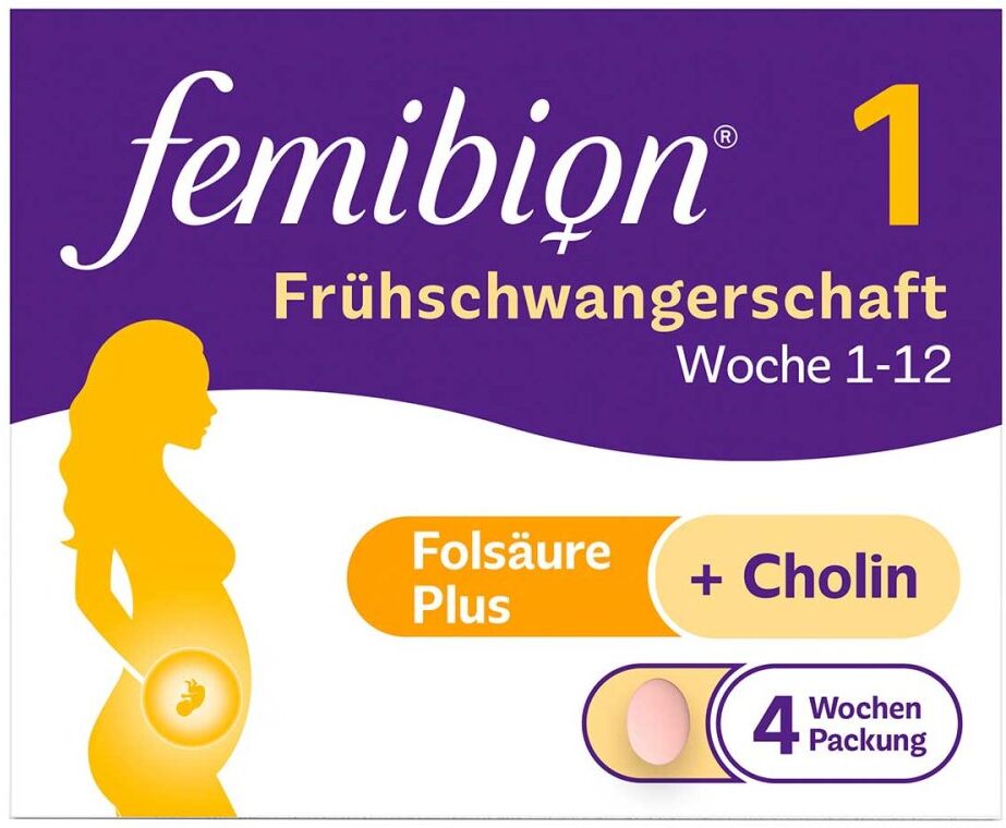 Femibion 1 Frühschwangerschaft Tabletten 28stk