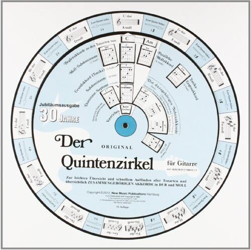Kai Sievertsen - Der Quintenzirkel für Gitarre (Drehscheibe) - Preis vom 13.10.2026 11:25:28 h