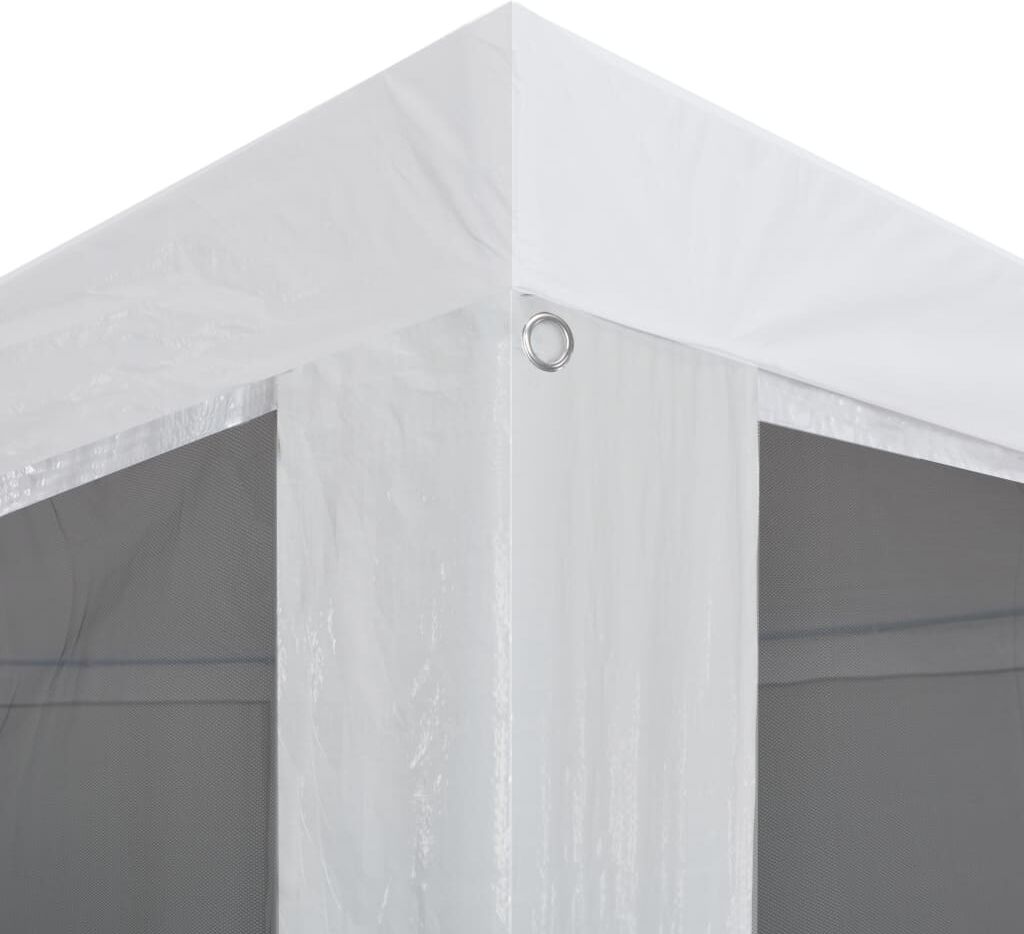 vidaXL Tente de réception avec 4 parois en maille 4 x 3 m