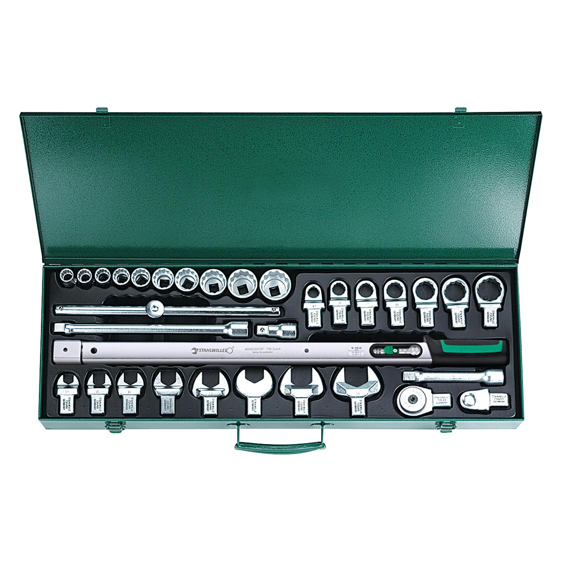 Stahlwille 730R/40/32 Drehmomentschlüsselsatz (1/2", 80 - 400 Nm) (96502053)