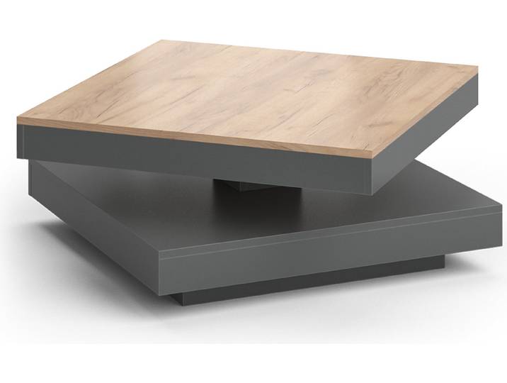 Table basse Vicco Elias Anthracite 70x70cm\, Model 36721
