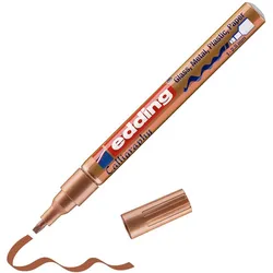 edding 753 Glanzlackmarker Kalligrafie kupfer