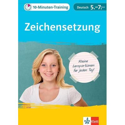 Klett 10-Minuten-Training Deutsch Rechtschreibung Zeichensetzung 5.-7. Klasse, Geheftet von , Klett Lerntraining bei PONS Langenscheidt GmbH,
