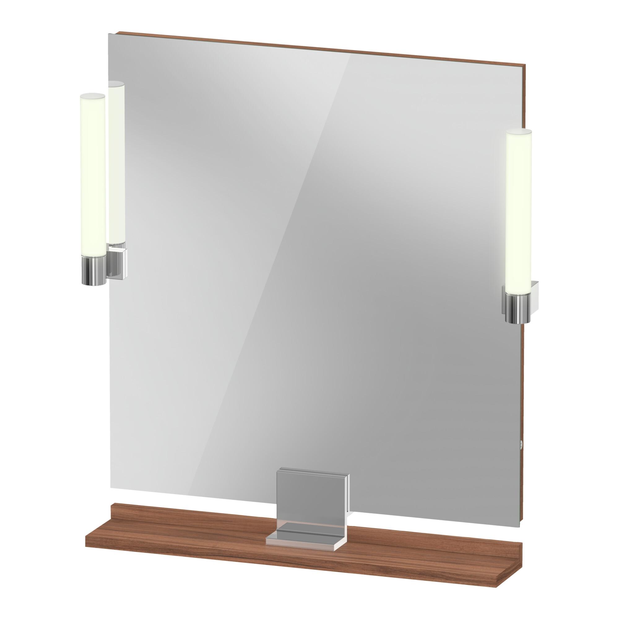 Duravit LED-Spiegel 9 W Sivida 65x65x3,6cm, N N, Leu., au, stl, Gr. chr (SV7421010790000)