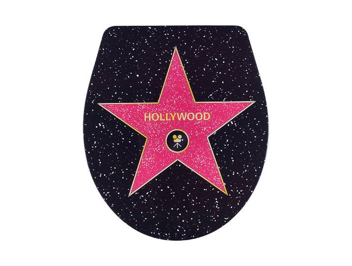 Diaqua WC-Sitz Nancy Slow Down Walk of Fames 38.5 × 45.2 cm