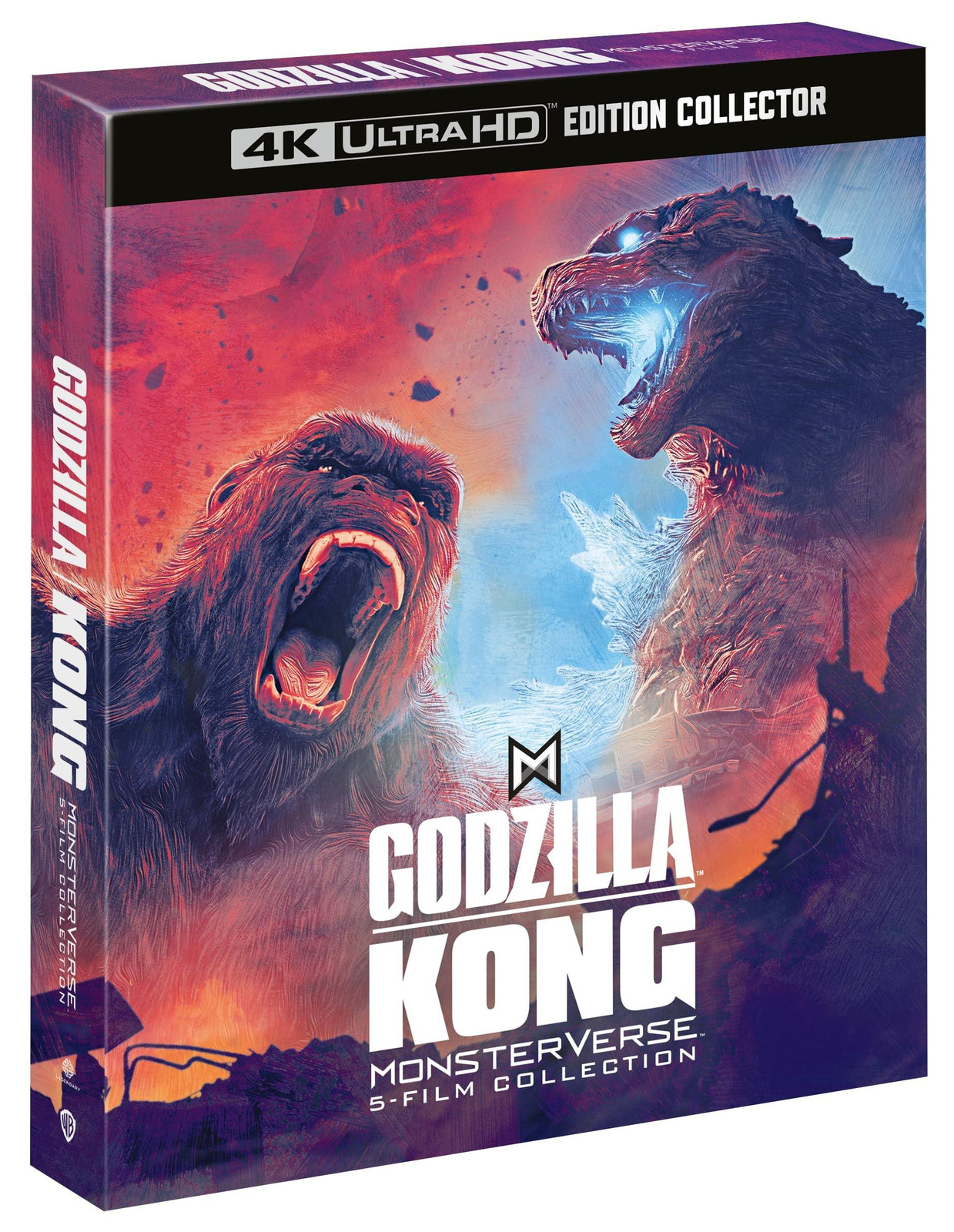MonsterVerse boxset met 5 films op 4K Ultra HD Blu-ray