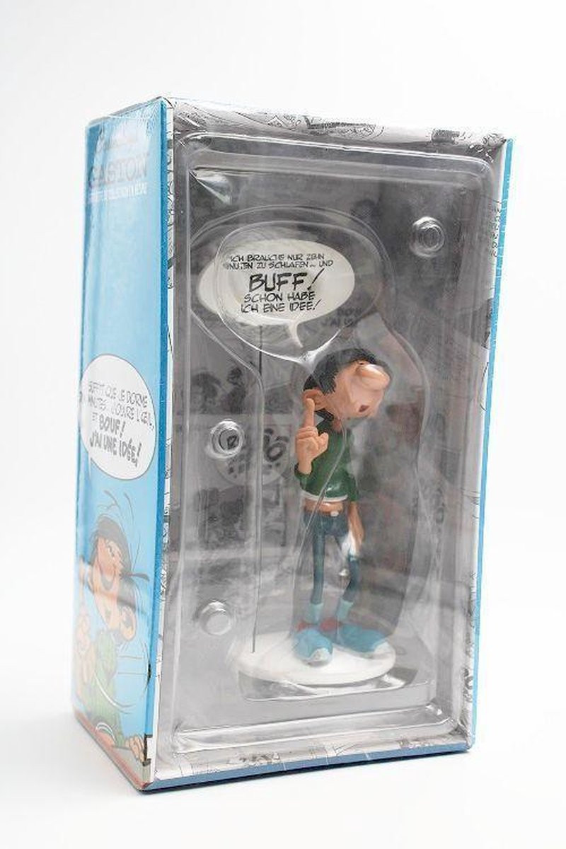 Plastoy Gaston Comics Speech Collection Gaston Tien minuutjes slapen Duitse tekst