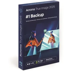 Acronis True Image 2025, 3 Geräte, Dauerlizenz, Download