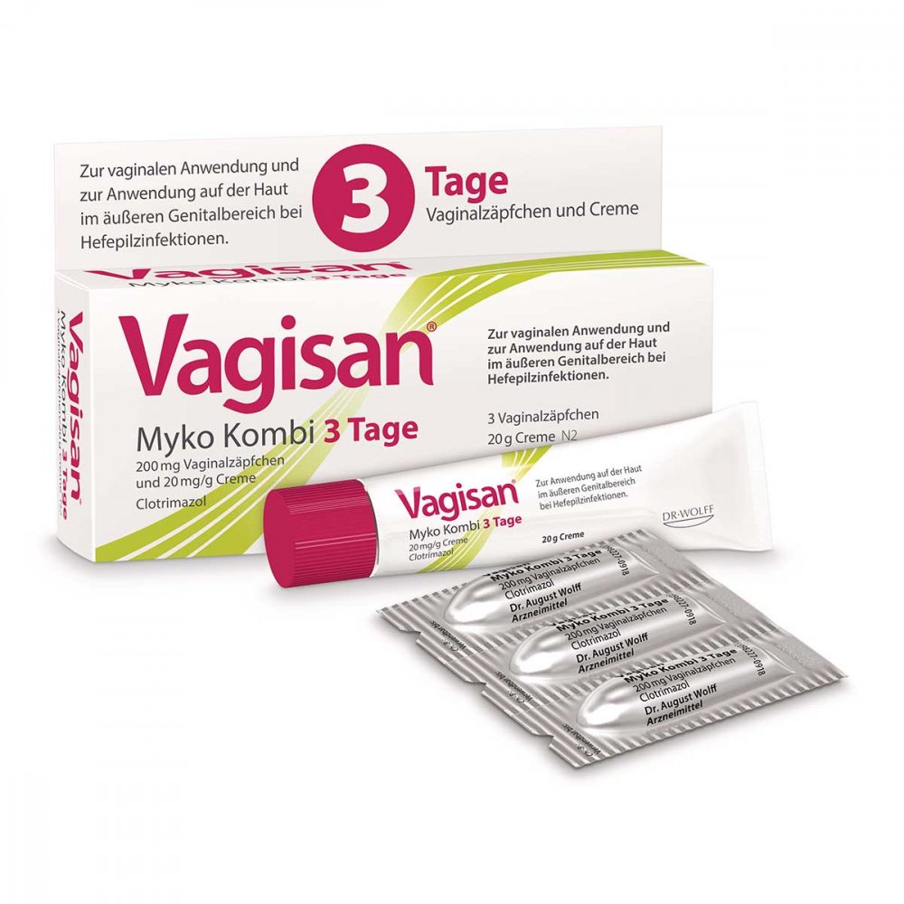 Dr. August Wolff GmbH & Co. KG Arzneimittel Vagisan Myko Kombi 3-Tage bei Scheidenpilz 15373698